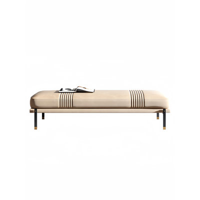 Kisty Leather Match Upholstered Bench