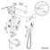 Chrome Shower Faucet System Set 12 in Rain Shower Head Mixing Valve Waterfall Tub Spout