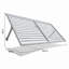 Volet métallique Breeze Louver - blanc-738452044