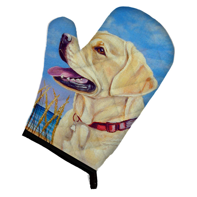 Labrador à la plage