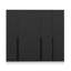 Meuble de couloir moderne de couleur anthracite 88,6 po x 82,7 po x 13,8 po | 100% panneau de particules enduit de mélamine, épaisseur: 0,7 pouce | Conception élégante et fonctionnelle pour les solutions d'organisation et de rangement de vestibule-102346633