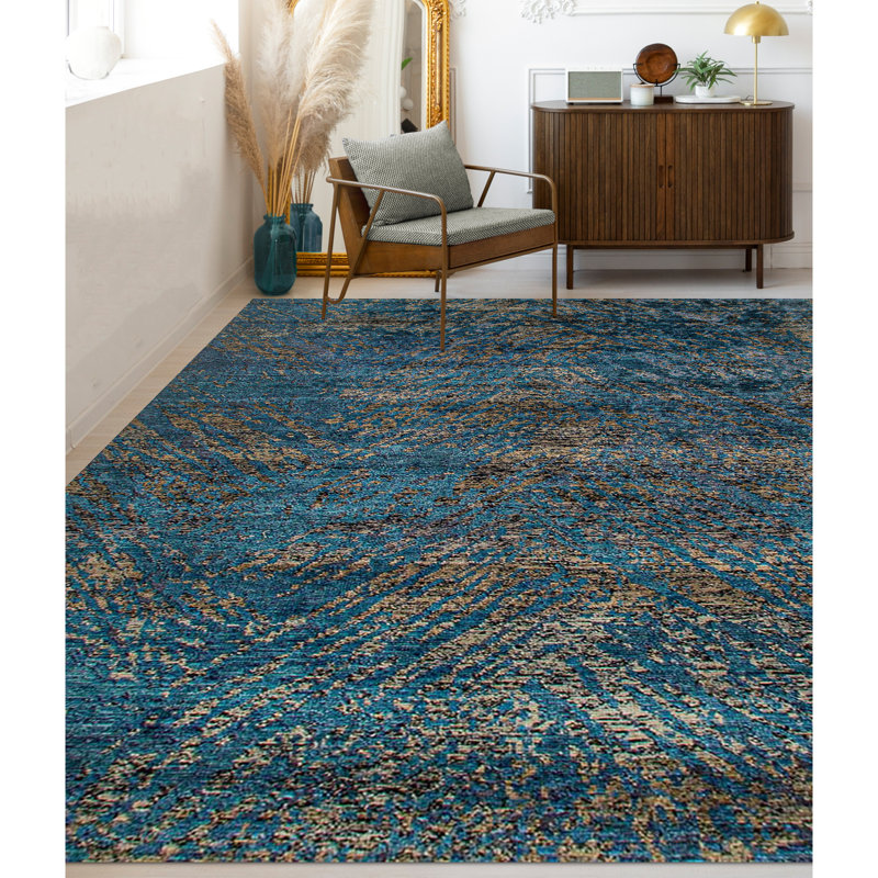 Wool Area Rug, Rectangle 8' x 10'
