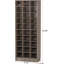 Armoire en bois à 10 niveaux avec 30 casiers pour une organisation compacte et compacte.-1898984609