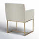 Brose Upholstered Dining Arm Chair