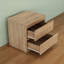 End Table with 2 Drawers,Handle-Free Design-74557824