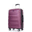 Ensemble de bagage de 5 pièces, ensemble de valises rigides extensibles avec verrou TSA pour roues rotatives, bagage à roulettes léger pour hommes et femmes rouge vin