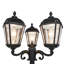 Lampadaire à trois têtes Royal