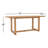 Modica 70" Pine Dining Table-1133175077