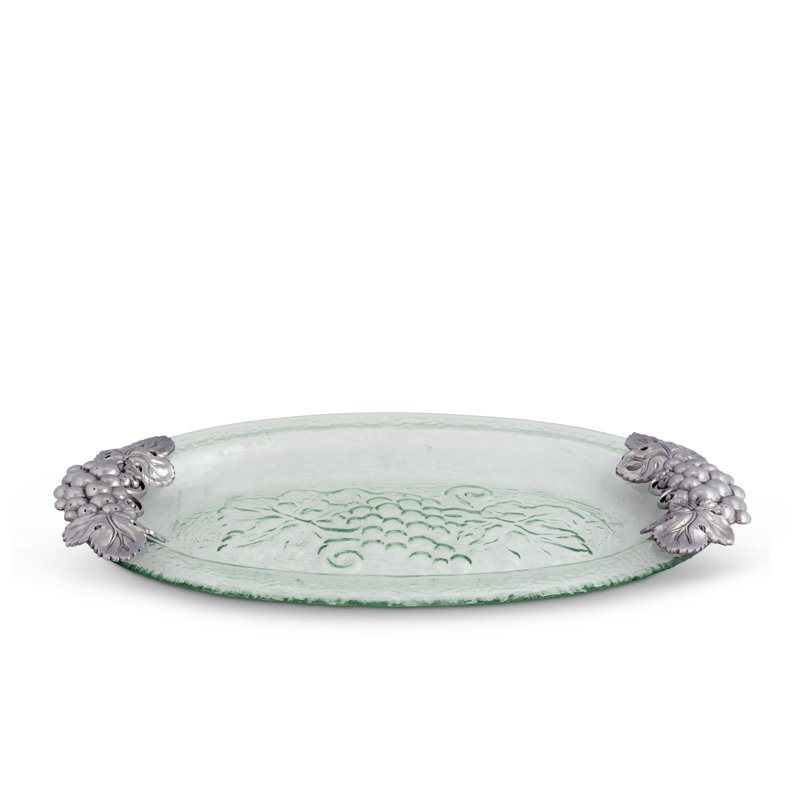 Arthur Court Designs Grape Glass Platter