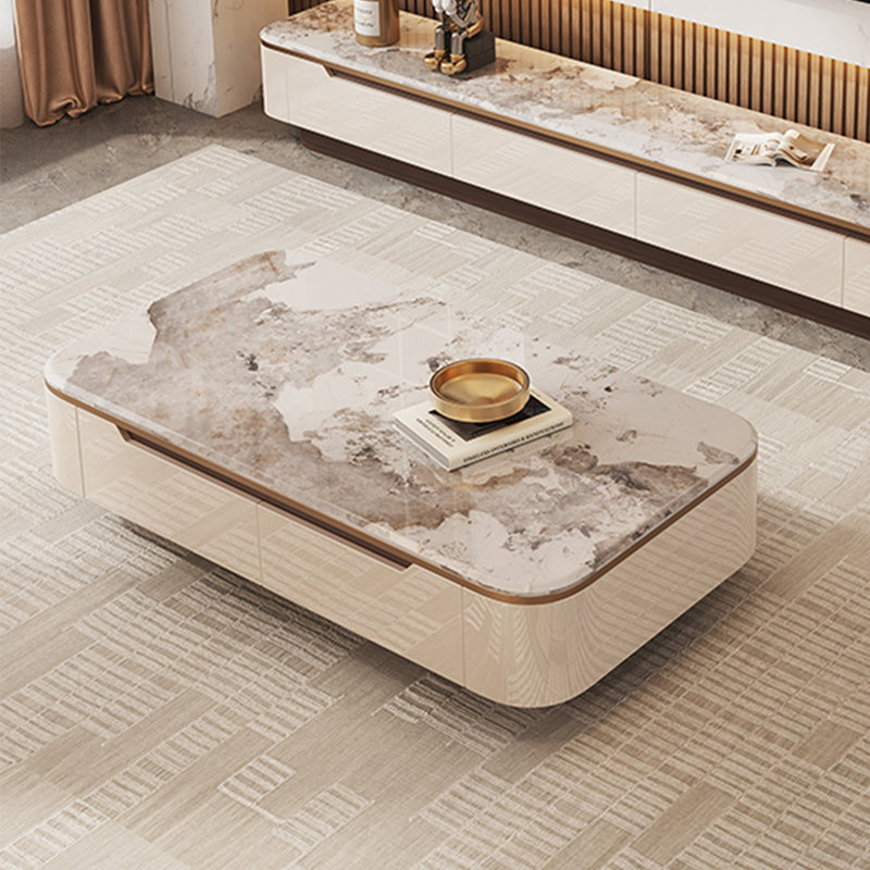 Table basse Luxury, H 16,5 po x L 51,2 po x l 27,6 po