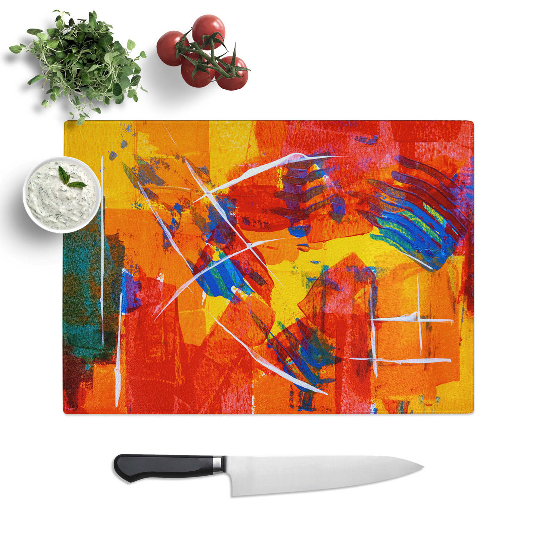 Tempered Glass Art Painting Vol.39 Chopping Board