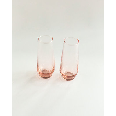 Stemless Champagne Flutes Set/4