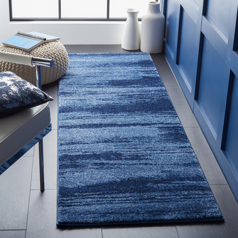 Socorro Retro Performance Abstract Rug, Runner 2'3" x 7'