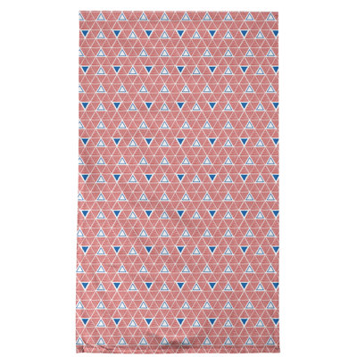 Serviette à thé triangles fêtes