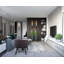 Axis Single Light Steel Dimmable Armed Sconce-1010773089