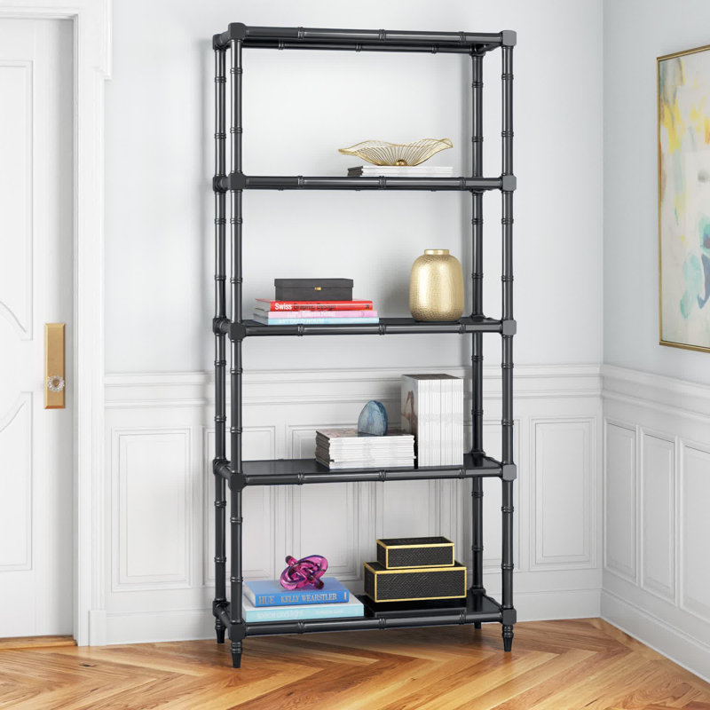 Étagère à livres H 78 "x l 36" Imogen, Noir