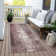 Machine Washable Indoor/Outdoor Xhevrie Blush Rug
