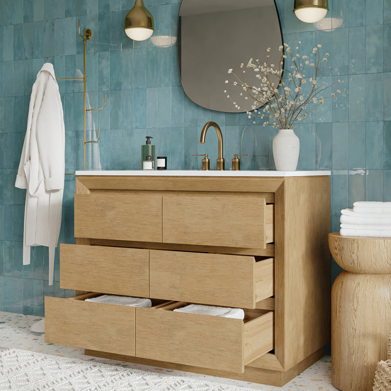 Horizontal 72" Double Vanity, 42" W
