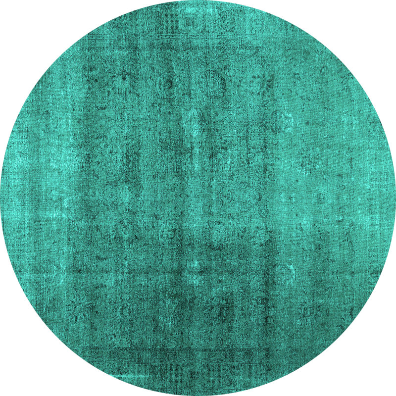 Enzie Performance Indoor Rug, Round 3'