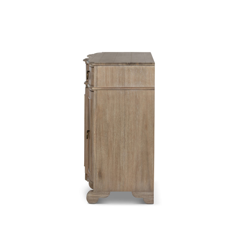 Great House Sideboard, Whitewash, Driftwood