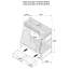 Lit superposé simple en bois 2 tiroirs Keira Gray