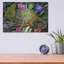 «Veiled Chameleon Rainbow» par Tim Jeffs, art mural en métal-379364651