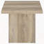 Table de bout en pin vieilli
