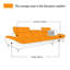 Coussin de canapé modulaire en cuir véritable Coffee-544666513-544666514