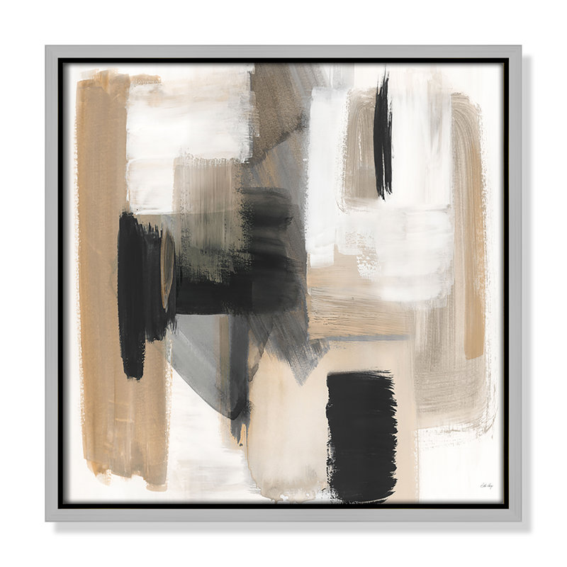 «Navigating Italy - Square Version Print» par Stella Chang, Argent, H 13,5 po x l 13,5 po