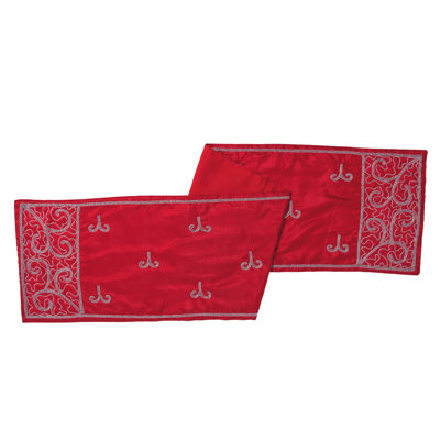 Filigree Scroll Christmas Textile Collection