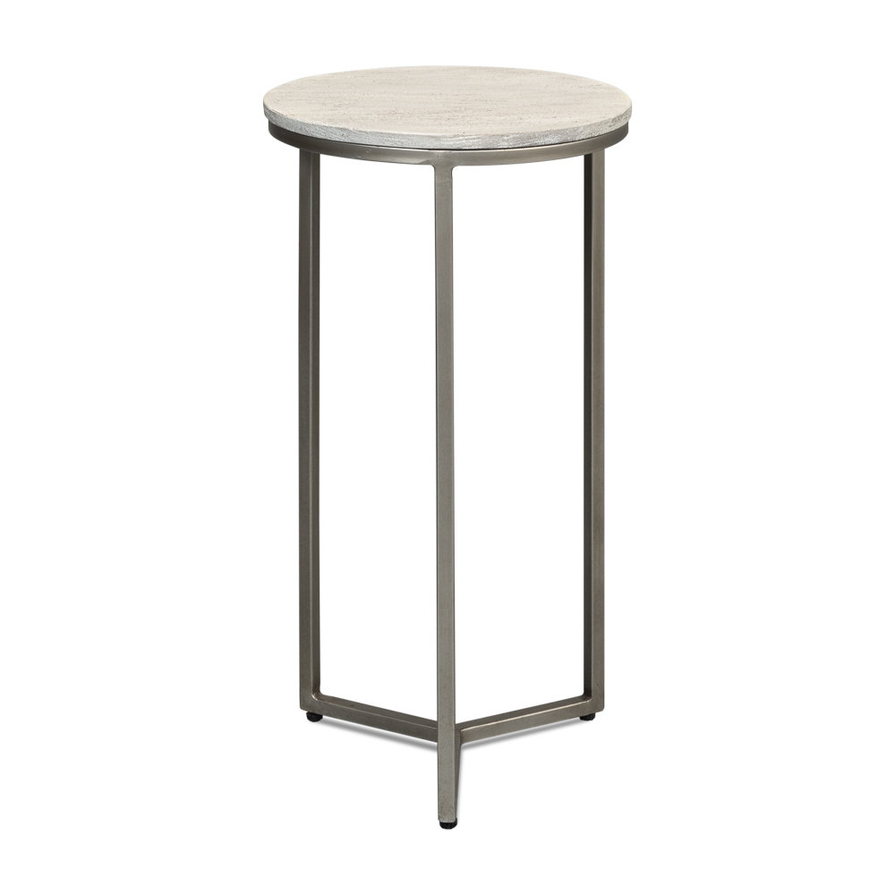 Sarreid Ltd Parva Solid Wood Top End Table Wayfair