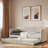 Upholstered Daybed With Trundle And Wood Slat-1188589977