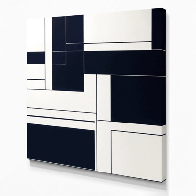 Minimalisme, art mural sur toile beige 70
