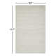 Debra Hand Tufted Wool Ivory Rug