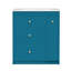 Meuble-lavabo 30 po avec lavabo en céramique, meuble-lavabo simple autoportant avec quatre tiroirs, meuble de rangement moderne pour la salle de bain, idéal pour la maison