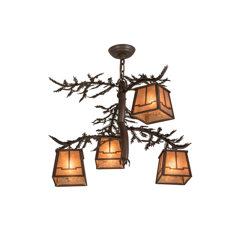 Rustic Lodge 4 - Light Chandelier