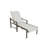 Kenzo Outdoor Metal Chaise Lounge-18384300-18384288