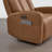 Genuine Leather Triple Motor Glider Swivel Rocker Power Recliner With Power Headrest And Power Lumbar Support-870454256