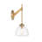 Cedeno 1-Light Wall Sconce in Warm Brass
