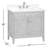 Anglet 36" Single Bathroom Vanity with Top-1412108110-1412108113