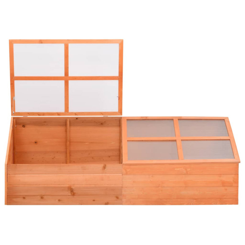 Haytug 39.4' W x 19.7' D Cold Frame, 70.9" W x 22.4" D x 24.4" H