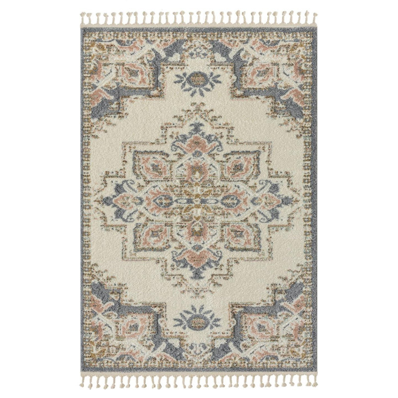 Oriental Indoor Rug, Rectangle 5' x 7'