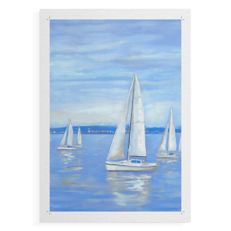 NAUTICAL Series CLVII - Impression sur toile seulement - NON CADRE, H 60 po x l 40 po