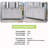 Taleka 72.59 " W Freestanding Standard 2 Double Combined Vanity Unit Bathroom Vanity With Engineered Stone Top