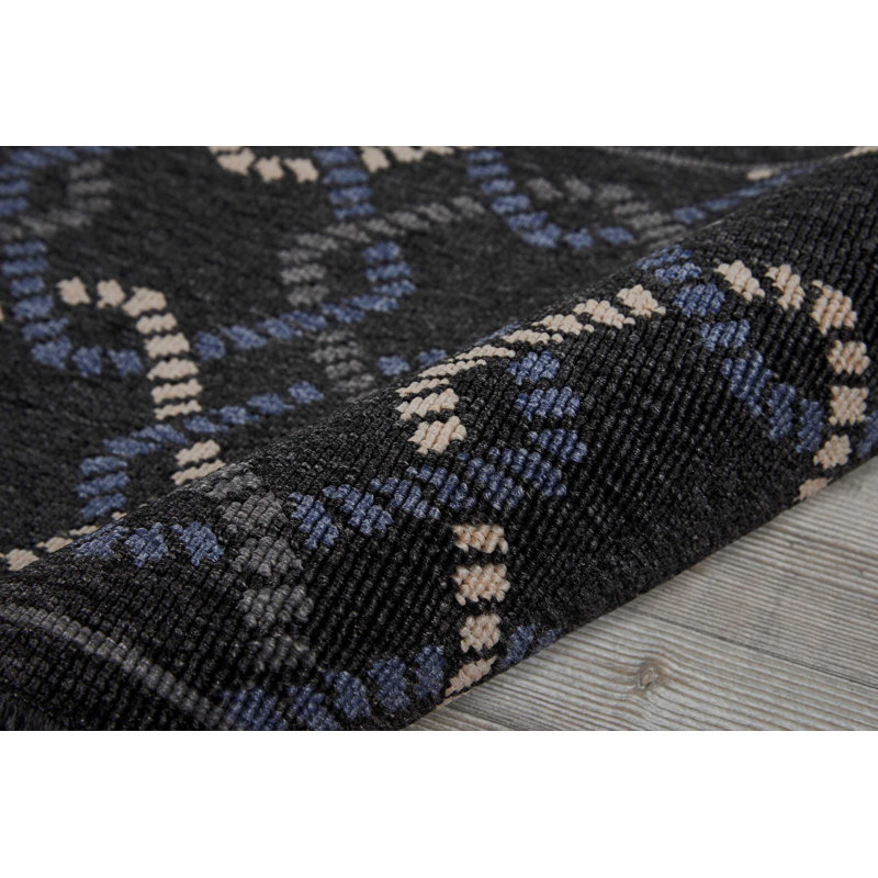 Worden Geometric Indoor / Outdoor Rug, Rectangle 2'6" x 4'