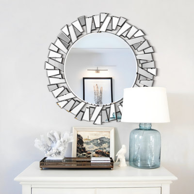 Miroir de salle de bain rond