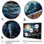 «Orange Moonlight Countryside Train Journey III» - art mural train-1823190408-1823190463