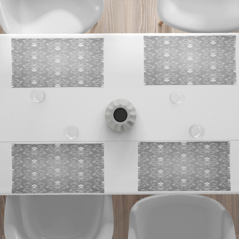 Polyester Abstract Rectangle Placemat