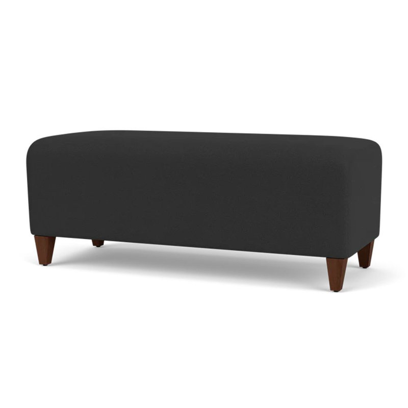 Banc de réception Siena, Noyer, Graphite portes ouvertes