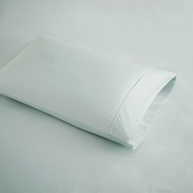 600 Thread Count Cotton Blend 4 Piece Sheet Set, Full, Seafoam